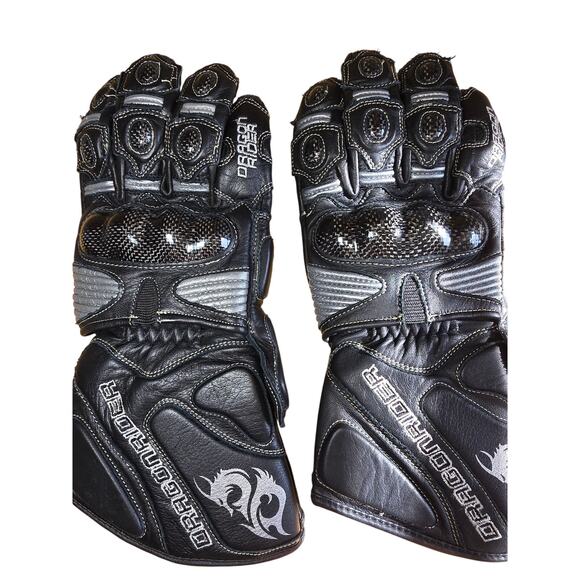 GP Pro Dragon Rider 2 Gloves Both Right Hand, one Large, One X Large Excellent - Picture 2 of 4